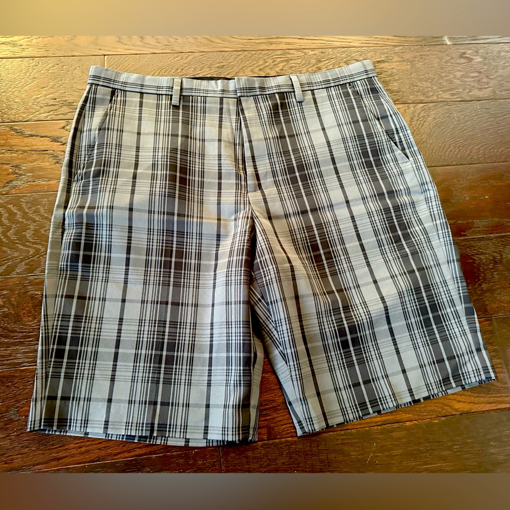 Saks Fifth Avenue Plaid Shorts